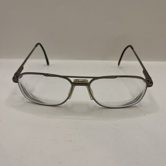 Stetson Eyeglasses 178 Zyloware 058 Designer Frames Only Silver 57-16-140 - Picture 1 of 6